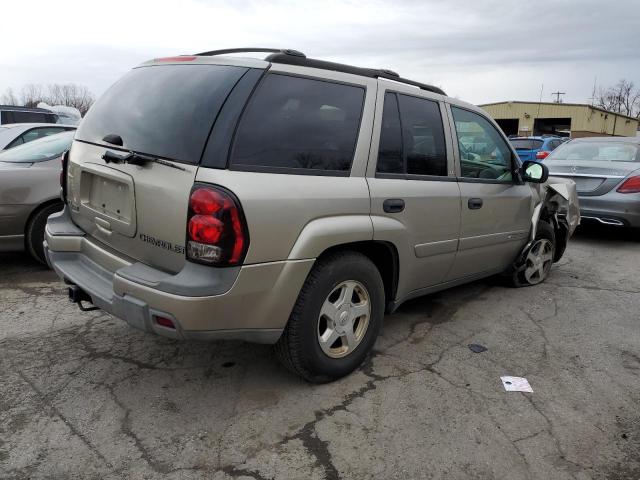 1GNDT13S632249530 - 2003 CHEVROLET TRAILBLAZE GOLD photo 3