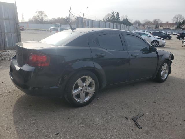 1C3CDZAB8DN564501 - 2013 DODGE AVENGER SE BLACK photo 3