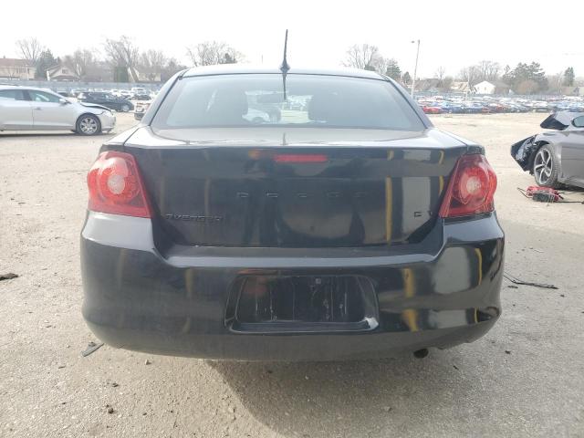 1C3CDZAB8DN564501 - 2013 DODGE AVENGER SE BLACK photo 6