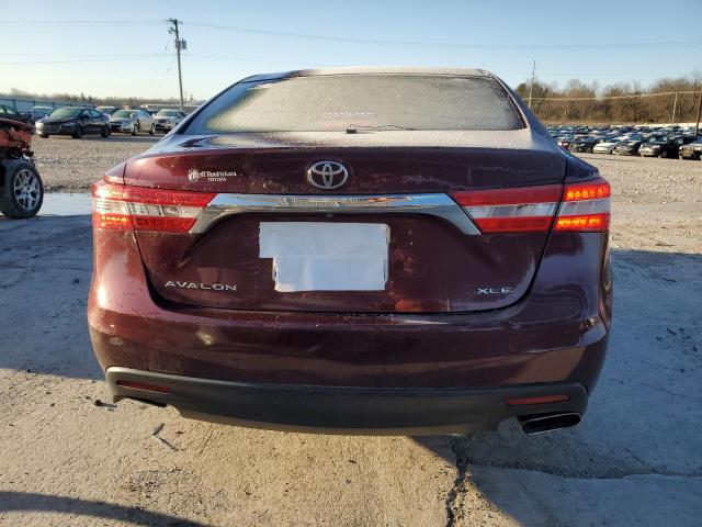 4T1BK1EB7EU125981 - 2014 TOYOTA AVALON BASE 勃艮第红 照片 6