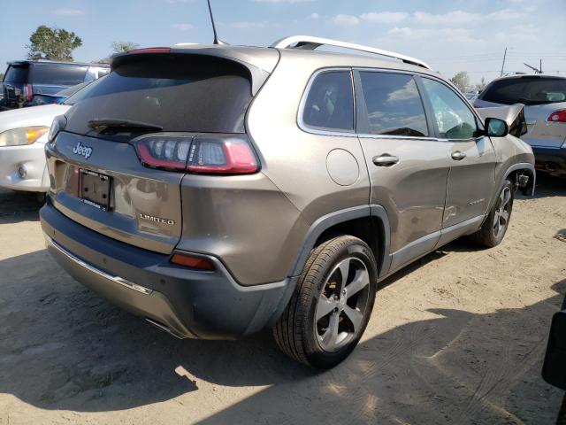 1C4PJLDN9KD149991 - 2019 JEEP CHEROKEE LIMITED GRAY photo 3