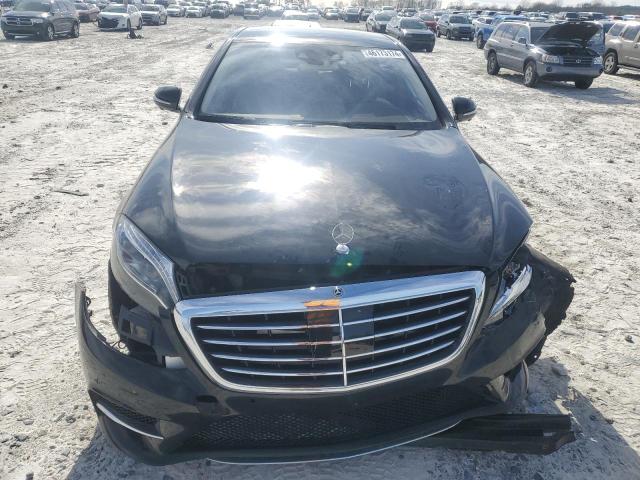 WDDUG8FB4FA113723 - 2015 MERCEDES-BENZ S 550 4MATIC BLACK photo 5