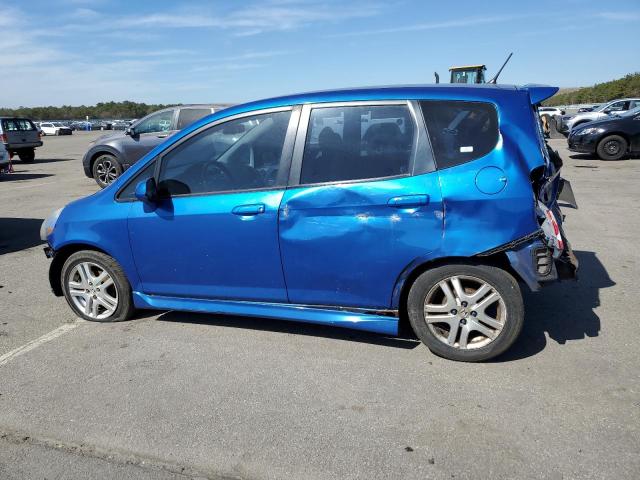 JHMGD38677S020112 - 2007 HONDA FIT S 蓝色 照片 2