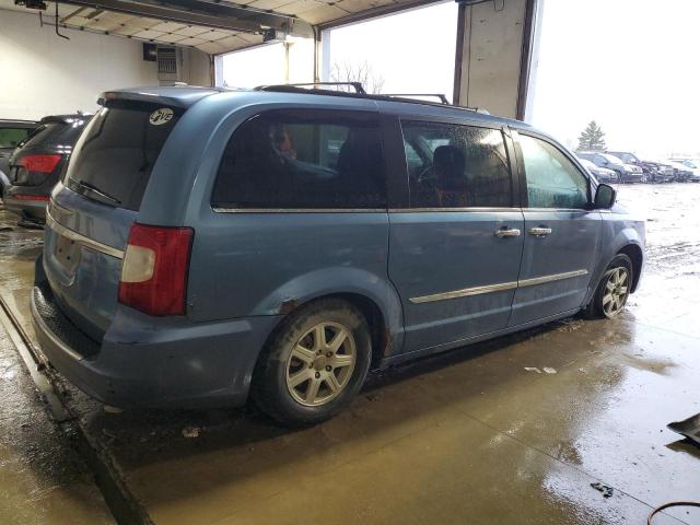 2A4RR5DG2BR714183 - 2011 CHRYSLER TOWN & COU TOURING BLUE photo 3