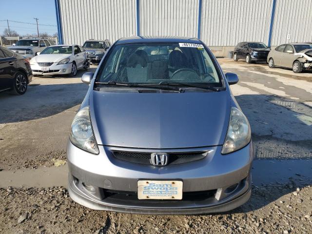 JHMGD38687S067651 - 2007 HONDA FIT S 银色 照片 5