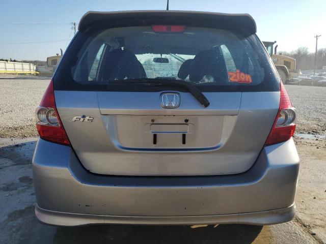 JHMGD38687S067651 - 2007 HONDA FIT S 银色 照片 6