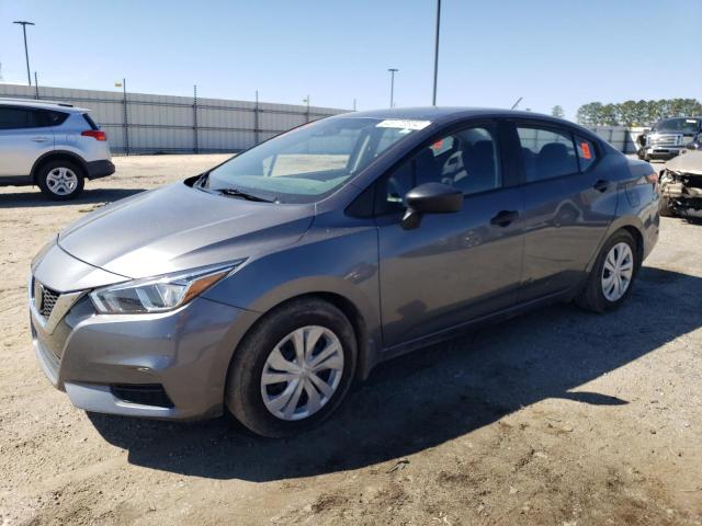 3N1CN8DV1ML820764 - 2021 NISSAN VERSA S GRAY photo 1