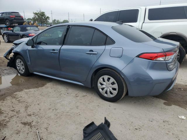 5YFDPMAEXNP291747 - 2022 TOYOTA COROLLA L BLUE photo 2