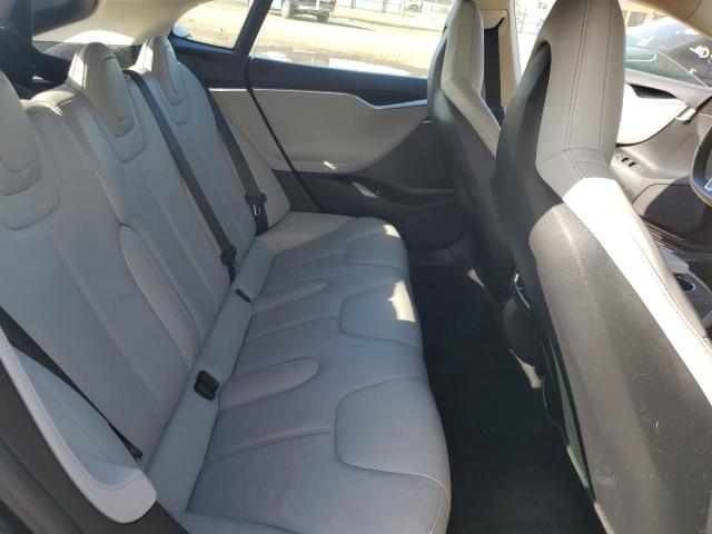5YJSA1S11EFP53658 - 2014 TESLA MODEL S ლურჯი ფოტო 10