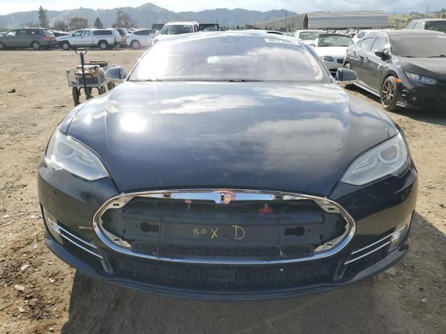 5YJSA1S11EFP53658 - 2014 TESLA MODEL S ლურჯი ფოტო 5