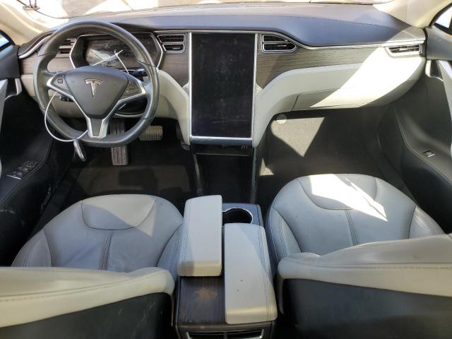 5YJSA1S11EFP53658 - 2014 TESLA MODEL S ლურჯი ფოტო 8