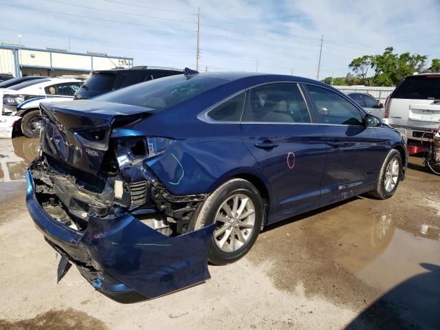 5NPE24AF5JH614735 - 2018 HYUNDAI SONATA SE BLUE photo 3