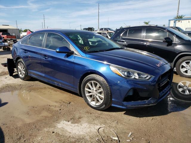 5NPE24AF5JH614735 - 2018 HYUNDAI SONATA SE BLUE photo 4