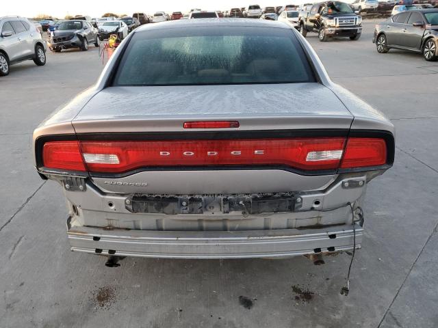 2C3CDXBG8DH688257 - 2013 DODGE CHARGER SE SILVER photo 6