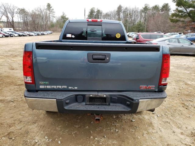 1GTR2VE33BZ353140 - 2011 GMC SIERRA K1500 SLE BLUE photo 6