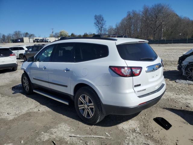 1GNKRFKD4HJ353159 - 2017 CHEVROLET TRAVERSE LS WHITE photo 2