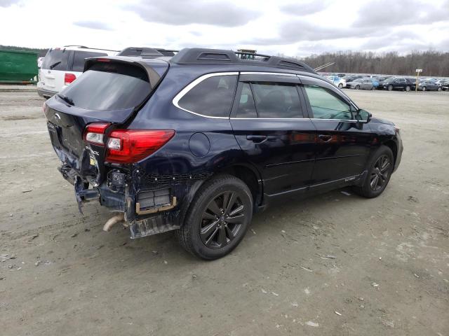 4S4BSENC7J3282698 - 2018 SUBARU OUTBACK 3.6R LIMITED BLUE photo 3