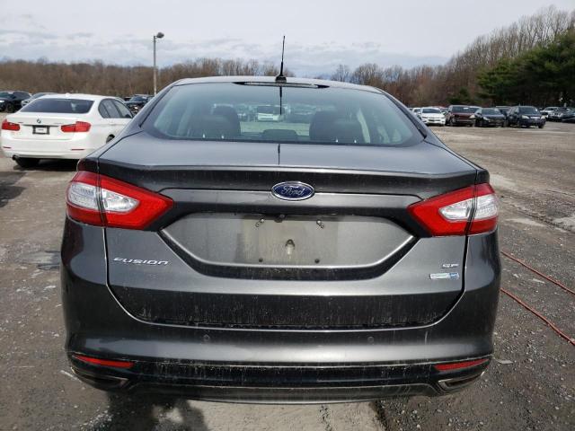 3FA6P0T92GR310067 - 2016 FORD FUSION SE CHARCOAL photo 6