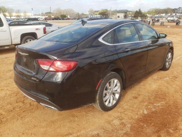 1C3CCCCG5FN727942 - 2015 CHRYSLER 200 C BLACK photo 3