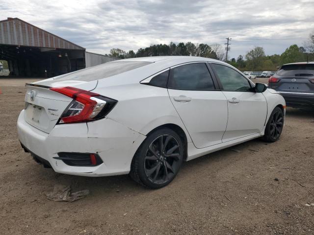 19XFC2F85LE017317 - 2020 HONDA CIVIC SPORT WHITE photo 3