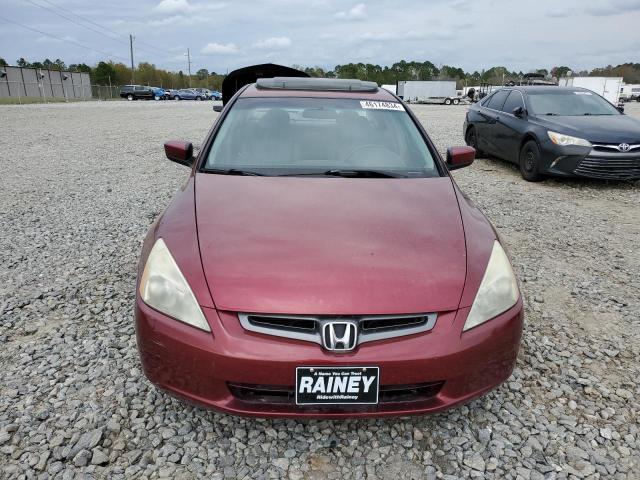 1HGCM66503A033894 - 2003 HONDA ACCORD EX MAROON photo 5