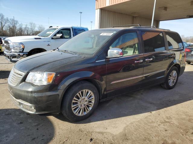 2C4RC1CG3DR589585 - 2013 CHRYSLER TOWN & COU TOURING L BLACK photo 1