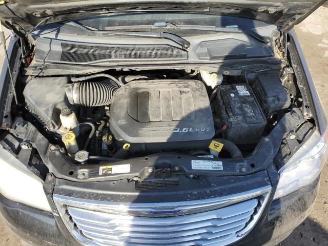 2C4RC1CG3DR589585 - 2013 CHRYSLER TOWN & COU TOURING L BLACK photo 11