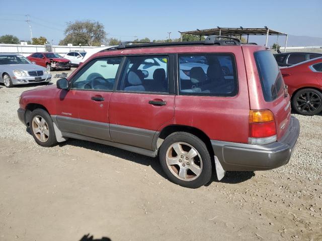 JF1SF6551WH779052 - 1998 SUBARU FORESTER S BURGUNDY photo 2
