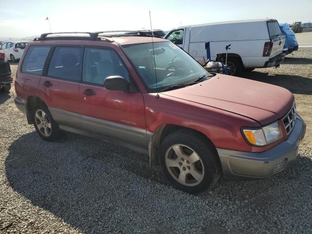 JF1SF6551WH779052 - 1998 SUBARU FORESTER S BURGUNDY photo 4