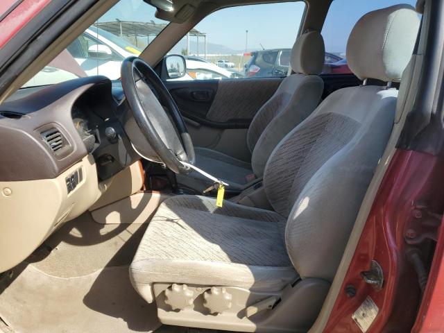 JF1SF6551WH779052 - 1998 SUBARU FORESTER S BURGUNDY photo 7