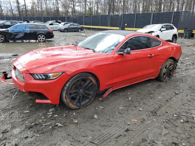 1FA6P8TH7H5335704 - 2017 FORD MUSTANG RED photo 1