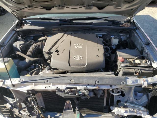 3TMJU4GN8DM147994 - 2013 TOYOTA TACOMA DOUBLE CAB PRERUNNER SILVER photo 11