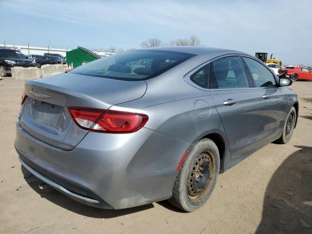 1C3CCCABXGN150768 - 2016 CHRYSLER 200 LIMITED SILVER photo 3