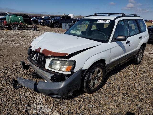 JF1SG63623H762779 - 2003 SUBARU FORESTER 2.5X WHITE photo 1