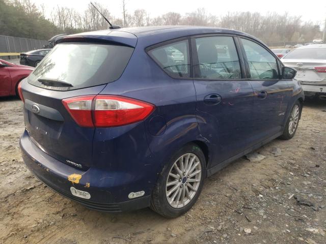 1FADP5AU1DL551205 - 2013 FORD C-MAX SE BLUE photo 3