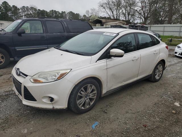 1FAHP3H2XCL473841 - 2012 FORD FOCUS SEL WHITE photo 1