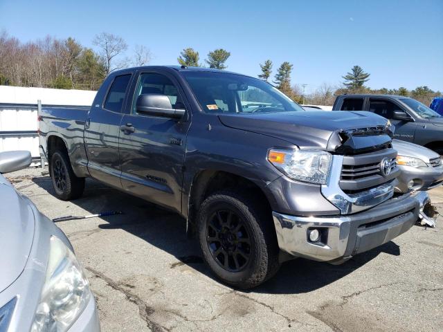 5TFUY5F14EX409821 - 2014 TOYOTA TUNDRA DOUBLE CAB SR/SR5 GRAY photo 4