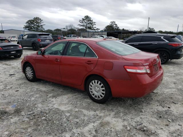 4T1BF3EK5AU082302 - 2010 TOYOTA CAMRY BASE RED photo 2