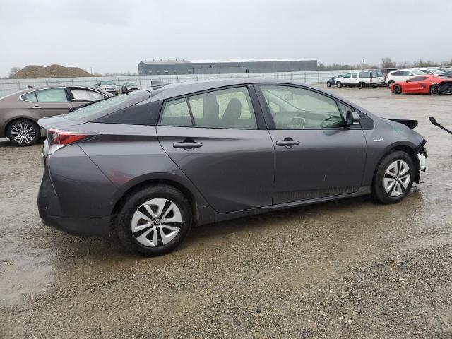 JTDKARFU6J3057811 - 2018 TOYOTA PRIUS GRAY photo 3