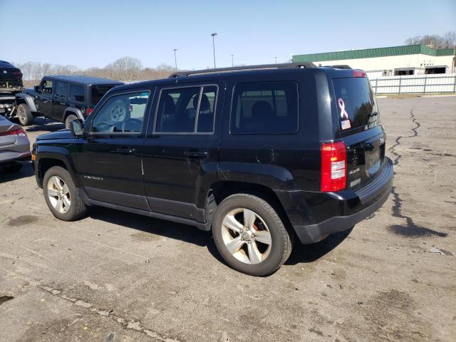 1C4NJRFB1ED816280 - 2014 JEEP PATRIOT LATITUDE BLACK photo 2