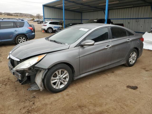 5NPEB4AC7EH934425 - 2014 HYUNDAI SONATA GLS GRAY photo 1