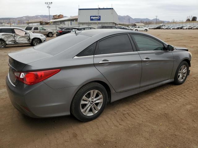 5NPEB4AC7EH934425 - 2014 HYUNDAI SONATA GLS GRAY photo 3