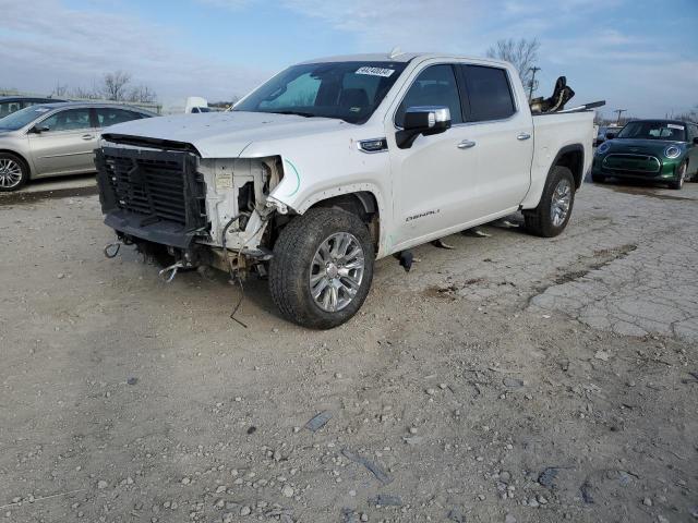 3GTUUGED0NG589581 - 2022 GMC SIERRA K1500 DENALI WHITE photo 1