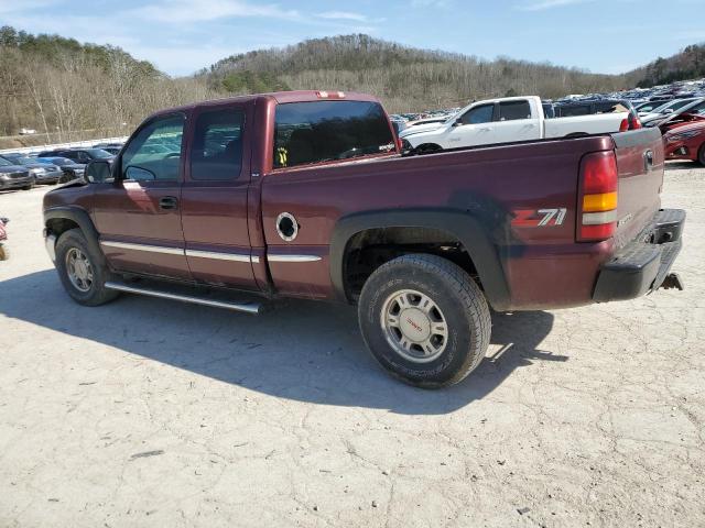 2GTEK19T8Y1264165 - 2000 GMC NEW SIERRA K1500 MAROON photo 2