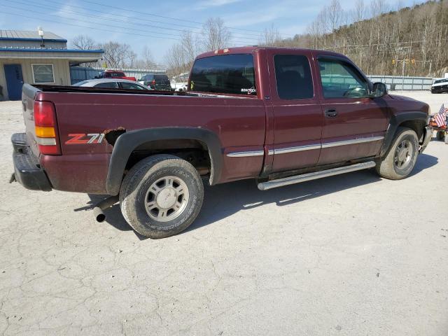 2GTEK19T8Y1264165 - 2000 GMC NEW SIERRA K1500 MAROON photo 3