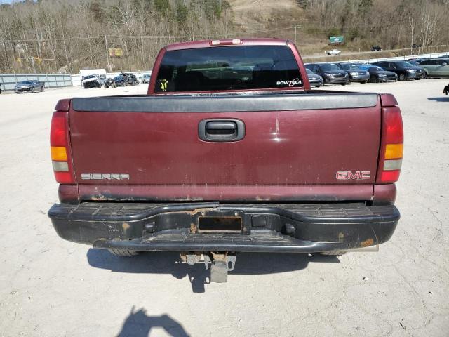 2GTEK19T8Y1264165 - 2000 GMC NEW SIERRA K1500 MAROON photo 6