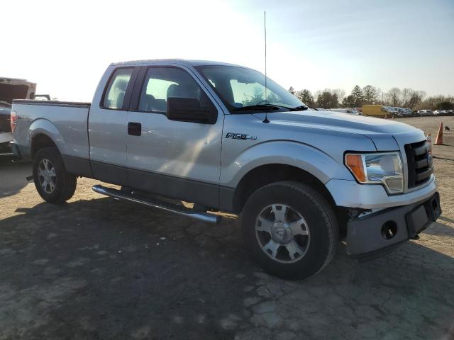 1FTEX1EW2AFA68920 - 2010 FORD F150 SUPER CAB SILVER photo 4