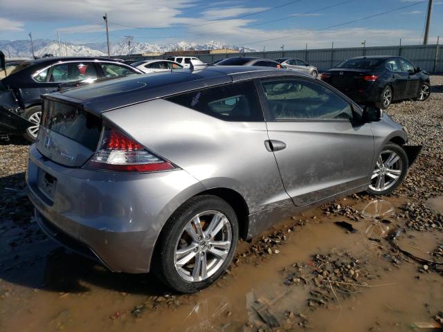 JHMZF1D65CS001386 - 2012 HONDA CR-Z EX SILVER photo 3