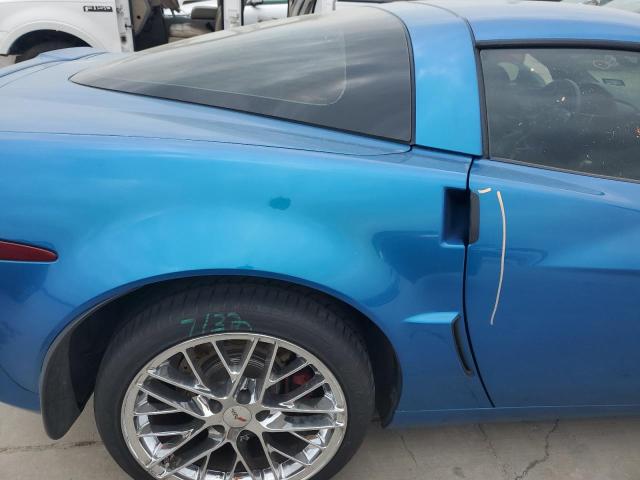 1G1YY26W685102056 - 2008 CHEVROLET CORVETTE BLUE photo 10