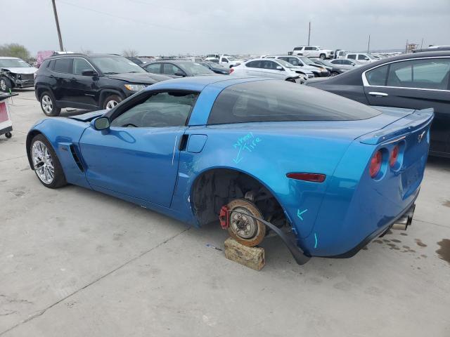 1G1YY26W685102056 - 2008 CHEVROLET CORVETTE BLUE photo 2